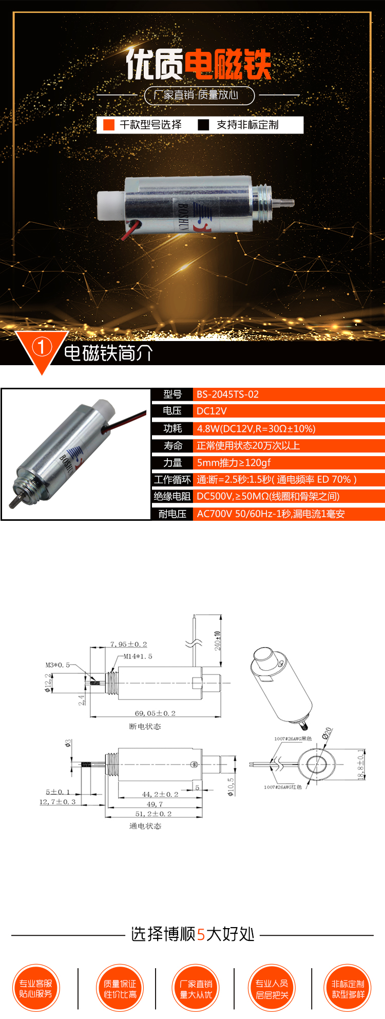 DR醫(yī)療器械電磁鐵